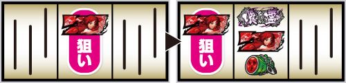 喰霊-零-Re ボーナス察知① 中リール上段付近に赤7を狙う