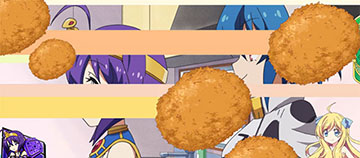 邪神ちゃんドロップキック ステチェンワイプ「コロッケ」(規定ゲーム数が近い大チャンス)