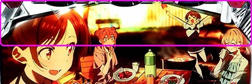 彼女、お借りします ボーナス終了画面(白枠BBQ)