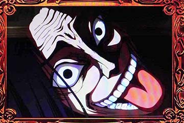 Lパチスロ からくりサーカス2 CZ終了画面:フェイスレス