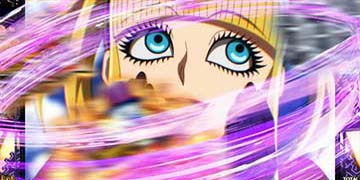 Lパチスロ からくりサーカス2 AT中の演出:コロンビーヌルーレット
