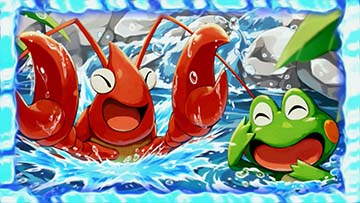 スマスロ ケロット5BT BB終了画面 青枠(ケロット①)