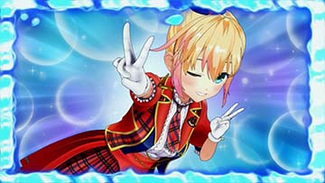 スマスロ ケロット5BT 虹河ラキモード終了画面 青枠②