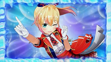 スマスロ ケロット5BT 虹河ラキモード終了画面 青枠①