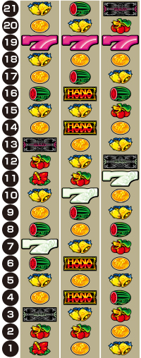ニューキングハナハナ リール配列