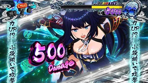 スマスロ ラグナドール CZ「ラグナドールバトル」:バトル画面