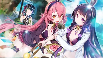 L戦国コレクション6 AT終了画面:水着②