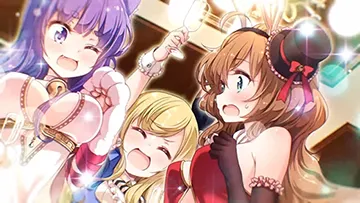 L戦国コレクション6 AT終了画面:敵武将3人