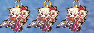 乙女ストラップ ゴエモン3体