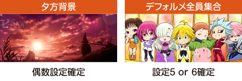 SEVENボーナス&最終ラウンド終了時