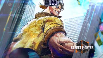 ストリートファイター6 アイキャッチ「ルーク(黒)」