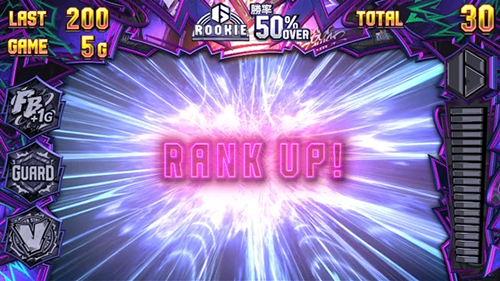スマスロ ストリートファイター6 ランクアップ前兆