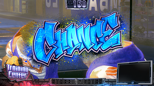 スマスロ ストリートファイター6 グラフィティ演出(CHANCE)