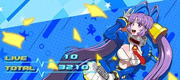 スーパービン娘 AT終了画面 びん娘ライブ衣装
