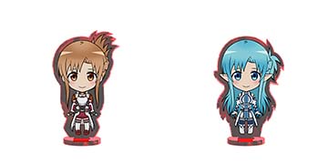 LソードアートオンラインⅡ エンディング中のミニキャラ:アスナ