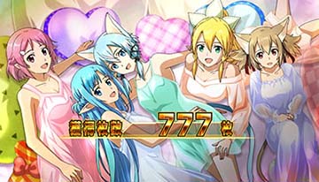 LソードアートオンラインⅡ AT終了画面:パジャマ