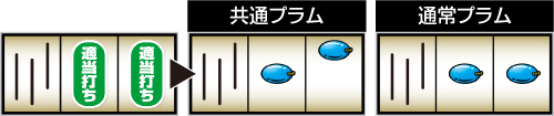 スマスロ タコスロ タコゲーム中の共通プラム判別