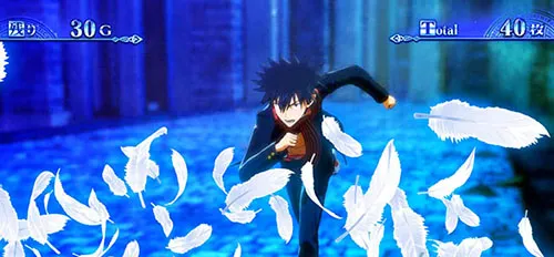 とある魔術の禁書目録2 羽根演出