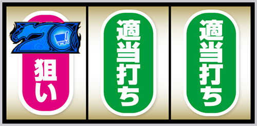 スマスロ とんでもスキルで異世界放浪メシ 青7狙い:左リール上段付近に青7を狙う