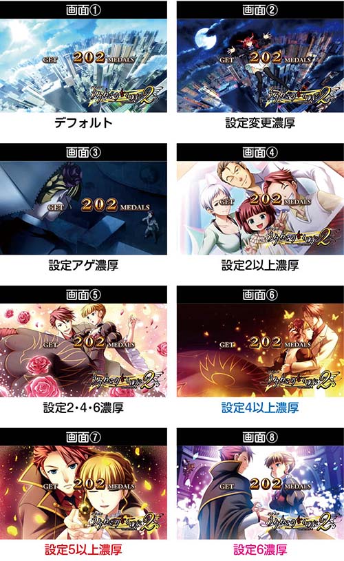 うみねこのなく頃に2 ボーナス終了画面