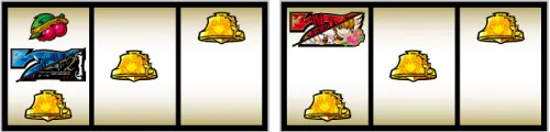 Lパチスロ うみねこのなく頃に2 BB中・レアベル成立時の獲得ポイント:レアベルの停止形