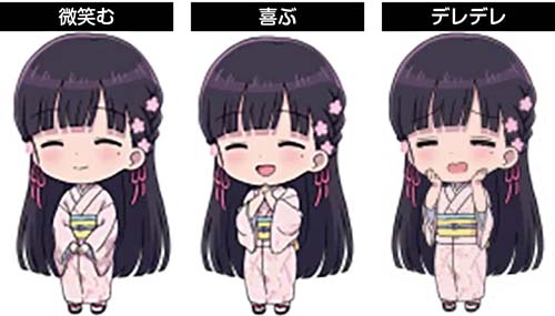 スマスロわた婚 ミニキャラのアクション